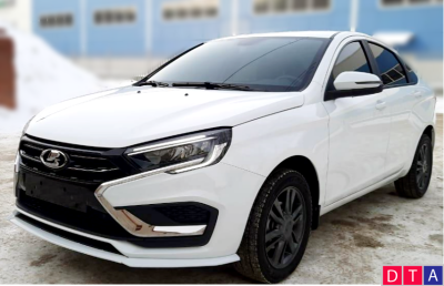 Сплиттер переднего бампера Lada Vesta NG седан, SW универсал